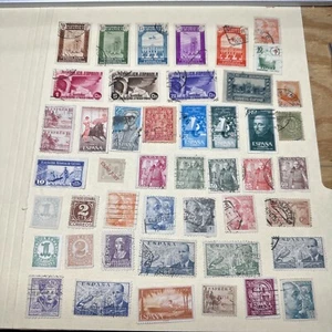 Spain   Small Group  Used   Hinged   ( Lot 17 File 126) - Picture 1 of 4