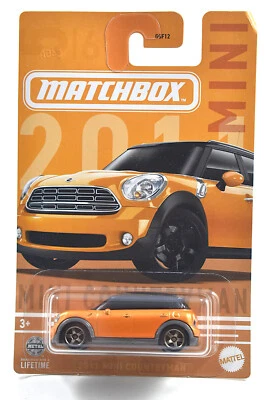 Matchbox Orange 2011 Mini Countryman 2024 Mini Series 1/64 Diecast - Image 1 of 4