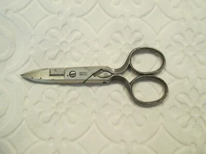 Vintage German Button Hole Scissors H.S.B & Co - Picture 1 of 8