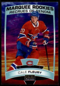 2019-20 O-Pee-Chee Platinum #158 Cale Fleury Sunset - Picture 1 of 2