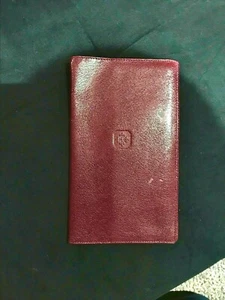 Authentic Vintage Patek Philippe Red Leather Document Wallet Holder Carrier - Picture 1 of 3