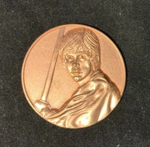 2005 Star Wars - Luke Skywalker- Bronze Coin - Picture 1 of 3