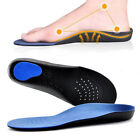 Unisex Flat Feet Arch Support Orthopedic Insoles EVA Pain Relief Shoe Pad Ins  r
