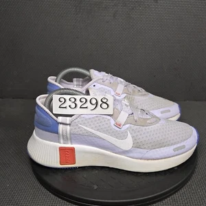 Nike Reposto Shoes Womens Sz 8.5 Purple White Athletic Trainers Sneakers - Picture 1 of 8