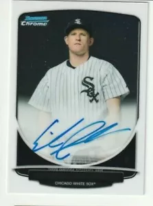 2013 Bowman Chrome Erik Johnson Chicago White Sox Autograph Auto Card - Picture 1 of 1