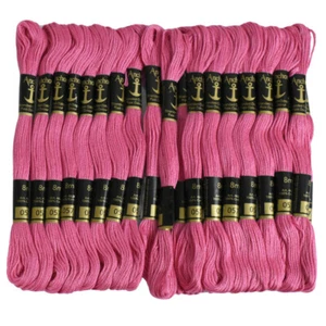 Anchor Thread Cross Stitch Cotton Hand Embroidery Floss Skeins Sewing- 25 Pcs - Picture 1 of 4