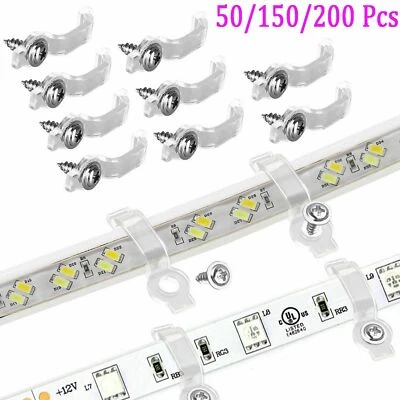 Крепежный кронштейн зажим крепеж для фиксации 5050 5630 светодиодная лента США 50-200 шт. - Изображение 1 из 4