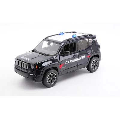 JEEP RENEGADE CARABINIERI 1:24 Maisto Forze dell'Ordine Modellino Nuovo - Immagine 1 di 3