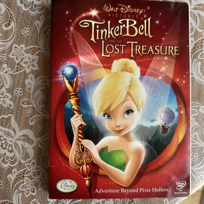Walt Disney Tinker Bell & The Lost Treasure DVD Disc only "No Box or Artwork" - Image 1 of 2
