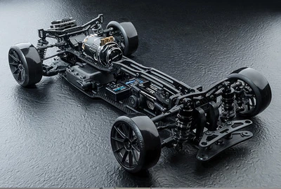 MST MRX GT V1.5 1/10 RWD Drift RC Auto Bausatz mit Yokomo Drift Gyro Ver.4 rot #CB2291 - Bild 1 von 2