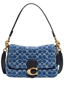 Coach Women's Tabby Washed Denim Shoulder Bag - Picture 1 of 4