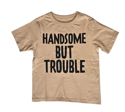 Camiseta gráfica nova com etiquetas The Children's Place criança meninos bonitos, mas problem, tamanho 2T - Imagem 1 de 3