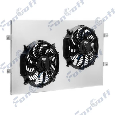 Shroud+Electric Fan For 94-2000 Chevy C/K 1500 2500/3500 Tahoe Blazer 6.5L V8 Foto 1 de 4