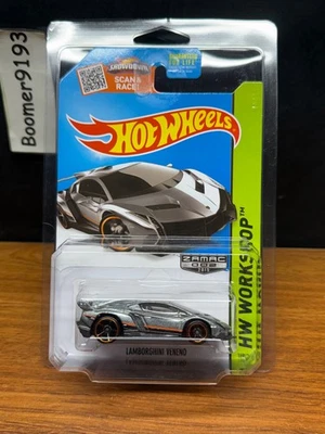 ZAMAC LAMBORGHINI VENENO 2015 HOT WHEELS, SERIE HW Workshop en protector Foto 1 de 4