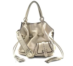 Borsa a mano LANCEL Premier Flirt in pelle 2 vie tracolla avorio con coulisse usata - Foto 1 di 10