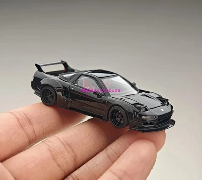 MT 1:64 JDM Negro NSX Mk1 NA1 Tipo R Modelo Deportivo Diecast Metal Coche  Foto 1 de 4