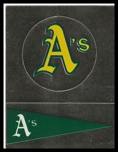1988 Panini Sticker #K-1 Oakland Athletics K (Wimpel und Logo) - Bild 1 von 2