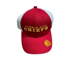 Gorra de fútbol americano Kansas City Chiefs gorra roja a presión marca oficial de la NFL - Imagen 1 de 5