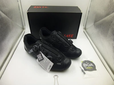 ZAPATOS DE CICLISMO DE CARRETERA LAKE CX241-X TALLA 46 EU / 12,5 EE. UU. PARA HOMBRE ANCHO / ENVÍO RÁPIDO Foto 1 de 4