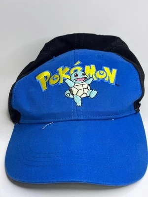 De colección 1999 Nintendo Pokemon Squirtle Sombrero Bordado Ajustable Juvenil Foto 1 de 4