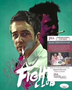 Chuck Palahniuk Signed 8x10 Photo w/ JSA COA #CB78902 Fight Club Author - Picture 1 of 2