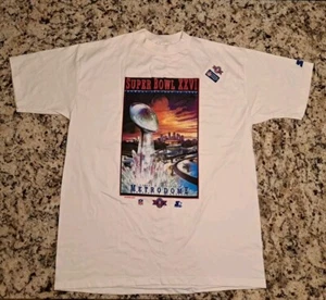 Vintage Super Bowl 1992 Minnesota Metrodome Starter Shirt, Redskins Vs. Bills - Picture 1 of 6
