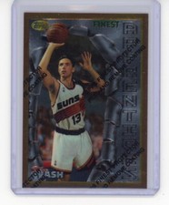 1996 Topps Finest - Steve Nash - Rookie Card RC #75 - Apprentices