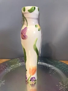 PORCELAIN PAPEL Giftware Flower Bud Vase - 8½" tall Vintage - Picture 1 of 5