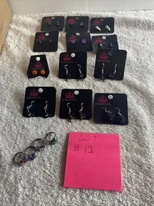Paparazzi Earrings Lot Of 12 Halloween Theme - Picture 1 of 13