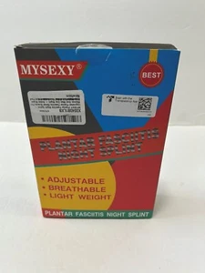 Plantar Fasciitis Night Splint - Upgraded Plantar Fasciitis Relief Men And Women - Picture 1 of 7