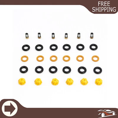 Kit de sello de reparación de inyector de combustible V6 para BMW 1990-91 325I 325IS 325IX E30 E36 #FJ291 Foto 1 de 4