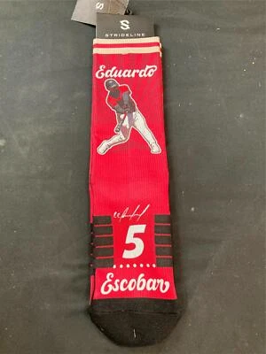 EDUARDO ESCOBAR #5 SOCKS  ARIZONA DIAMONDBACKS   MSRP $20  --FREE SHIP--- NEW - Image 1 of 3