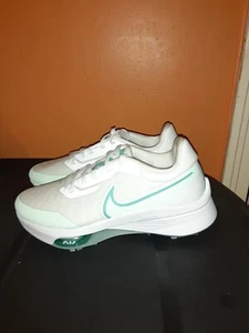 Zapato de golf Nike Air Zoom React blanco/verde menta DC5221-143 PARA HOMBRES talla 7 - Imagen 1 de 7