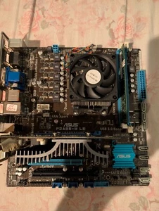 scheda madre asus F2A85-M LE Socket FM2 2gb ram vga Nvidia en210 athlon x4 750k - Imagen 1 de 3
