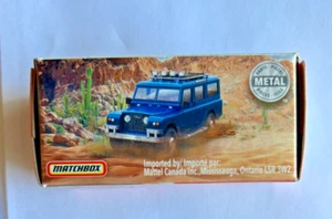 Land Rover 2018 Matchbox '65 Gen II MBX todoterreno #7/10 diecast car - Imagen 1 de 4