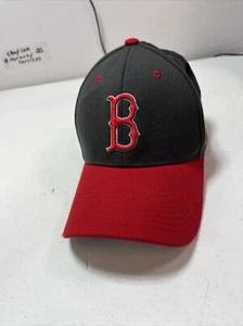 Mules B Logo Hat Cap Gray Red - Picture 1 of 9