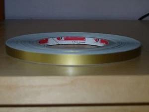Gold Stripe 40 Metres Bike Boat Car Caravan Drone Horsebox Motorhome RC Model - Picture 1 of 2