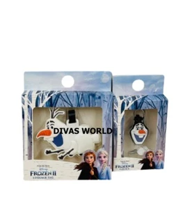 Olaf Padlock Key & Luggage Tag Disney Frozen 2 Travel PK 1/2 Xmas Gift Primark - Picture 1 of 17