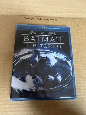 Batman Returns (1992) Reg Free Blu Ray NEW & SEALED Tim Burton Import - Image 1 of 3