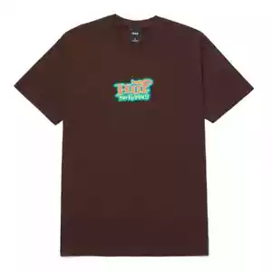 Huf Worldwide Skateboard Shirt T-Shirt Tee Jazzy Chocolate in L - Bild 1 von 2