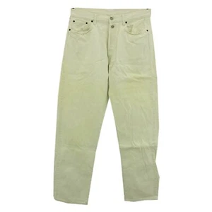 #7152 REPLAY Jeans Hose 901 Regular ohne Stretch white weiß 34/32 - Picture 1 of 2