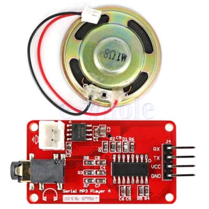 MP3 Musik Player UART Seriell Schnittstelle Modul Mit 1W Sprecher Für Arduino AE - Bild 1 von 3