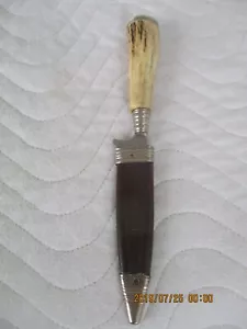 PUMA Messer 40er-50er Jahre mit Lederscheide - Bild 1 von 6