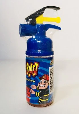 Винтажный 2002 Kidsmania быстрый взрыв огнетушитель конфеты спрей контейнер синий - Изображение 1 из 3