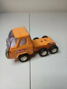 Vintage Orange metal 4.5" Buddy L. Semi Truck ~ Made in Japan - Picture 1 of 7