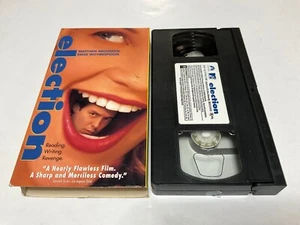 Tested ! *Election* VHS Reese Witherspoon HighSchool Comedy 1999 *1st Edition* - Picture 1 of 4
