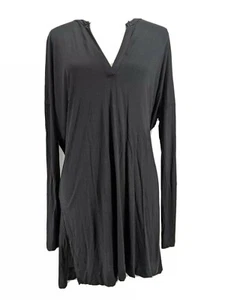 Vince Dolman Sleeve Black Batwing Tunic Shirt Women's size Small - Picture 1 of 5