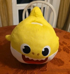 Pinkfong 15" Plush Yellow Baby Shark Soft Piggy Bank  - Picture 1 of 9
