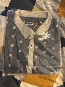 BioWare Dragon Age Grey Wardens Button-Down Shirt Neu mit Etikett - Bild 1 von 1