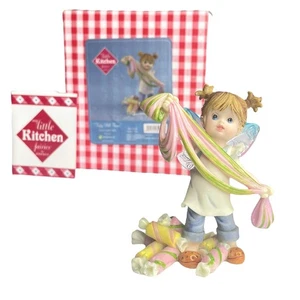 My Little Kitchen Fairies Taffy Pull Fairie Candy Fairy Figure Acrylic Wings Box - Picture 1 of 7